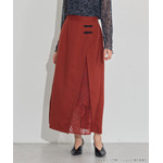 TVアニメ『らんま1/2』× earth music＆ecology Japan Label「チャイナスカート」ボルドー　着用イメージ（C）高橋留美子・小学館/「らんま1/2」製作委員会