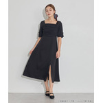 TVアニメ『らんま1/2』× earth music＆ecology Japan Label「チャイナワンピース」ブラック　着用イメージ（C）高橋留美子・小学館/「らんま1/2」製作委員会