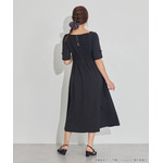 TVアニメ『らんま1/2』× earth music＆ecology Japan Label「チャイナワンピース」ブラック　着用イメージ（C）高橋留美子・小学館/「らんま1/2」製作委員会