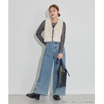 TVアニメ『らんま1/2』× earth music＆ecology Japan Label「シアートップス」ブラック　着用イメージ（C）高橋留美子・小学館/「らんま1/2」製作委員会