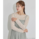 TVアニメ『らんま1/2』× earth music＆ecology Japan Label「シアートップス」アイボリー　着用イメージ（C）高橋留美子・小学館/「らんま1/2」製作委員会