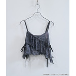 TVアニメ『らんま1/2』× earth music＆ecology Japan Label「シアービスチェ」ブラック（C）高橋留美子・小学館/「らんま1/2」製作委員会