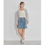 TVアニメ『らんま1/2』× earth music＆ecology Japan Label「シアービスチェ」アイボリー　着用イメージ（C）高橋留美子・小学館/「らんま1/2」製作委員会