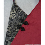 TVアニメ『らんま1/2』× earth music＆ecology Japan Label「チャイナトートバッグ」ボルドー（C）高橋留美子・小学館/「らんま1/2」製作委員会