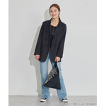 TVアニメ『らんま1/2』× earth music＆ecology Japan Label「チャイナトートバッグ」ブラック　使用イメージ（C）高橋留美子・小学館/「らんま1/2」製作委員会