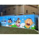 「クレヨンしんちゃん」大都薈Plaza（ダードゥイフィプラザ）コラボレーションの様子