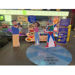 「クレヨンしんちゃん」大都薈Plaza（ダードゥイフィプラザ）コラボレーションの様子