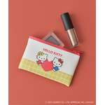 ハローキティ ブラインドミニフラットポーチ