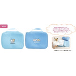 メッシュトラベルポーチ（各2,200円※税込）：ポリエステル・刺繍入り