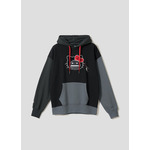 HELLO SHADOW フェイス｜裏毛ビッグシルエットパーカー