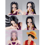 交換用表情パーツ5種、「S.H.Figuarts モンキー・D・ルフィ -冒険の夜明け-」用交換用表情パーツ