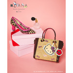 リボンヒールパンプス