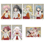 「魔法少女まどか☆マギカ in CHARA POP STORE」ほむらvsマミ 弾道くじ　A賞：箔入りアクリルボード（全7種）