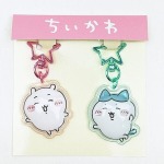 「ちいかわ」ハチワレ、うさぎの“ぷっくり”が無敵カワイイ♪ 推しペアを選べるキーホルダー登場 画像