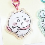 「ちいかわ ぷっくりったいペアキーホルダー」ちいかわ＆モモンガ