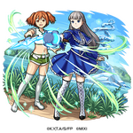 木属性　★5　三級魔法使い ラヴィーネ＆カンネ（進化）CV：鈴代紗弓、和氣あず未