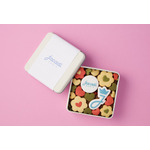 「ジャカディ×シュガーティー」クッキー缶(230g入り) 4,320円 ◎11階 ベビー・こども服売場「ジャカディ」