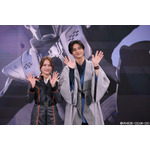 『超宇宙刑事ギャバン インフィニティ』多元地球Λ8018(ラムダ)【左から、入山杏奈・赤羽流河】