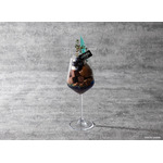 「機動戦士ガンダム 閃光のハサウェイ キルケーの魔女 カフェ」キービジュアルをイメージした「水の下にいっちゃうんじゃないかな」パフェ