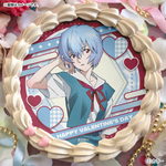 バレンタインプリケーキ2026（綾波レイ）【特典缶バッジ付き】[エヴァンゲリオン]