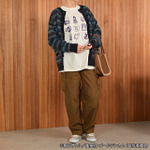 TVアニメ『ゴールデンカムイ』クルーネックTシャツB（札幌世界ホテル）