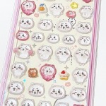 ちいかわのぷっくり感が魅力のボンボンドロップシール