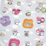 ちいかわのイラストがポップなスケジュールシール