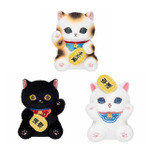B賞:招き猫ぬいぐるみ 全3種