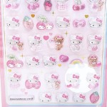サンリオの透明感あるボンボンドロップシール