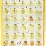 サンリオの透明感あるボンボンドロップシール