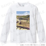 リブ付ロングスリーブTシャツ