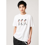 アニメ『新世紀エヴァンゲリオン』×グラニフ　「人の造りしもの」｜Tシャツ　着用イメージ