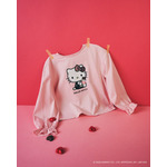 HELLO KITTY × ROPE' PICNIC「【KIDS】スパンコールロングスリーブTシャツ」