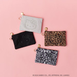 HELLO KITTY × OPAQUE.CLIP「立体フェイスプリントスクエアポーチ」(全4色)