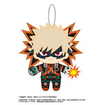 アニメ『僕のヒーローアカデミア』 ぶるぶるずぬいぐるみマスコット2（爆豪 勝己）