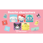 可愛らしいポーズや表情にメロメロ♪ 「サンリオ」キティやシナモンが3D風デザインに！ポップでキュートな限定アイテムがALL390円 画像