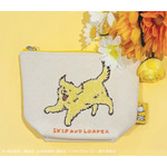 サガラ刺繍ポーチ 2,800円(税込)（C）高松美咲／講談社 （C）高松美咲・講談社／「スキップとローファー」製作委員会