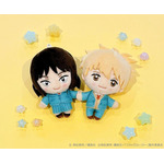 ペアぬいぐるみマスコット〈みつみ／志摩〉 3,000円(税込)（C）高松美咲／講談社 （C）高松美咲・講談社／「スキップとローファー」製作委員会