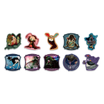 「魔法少女まどか☆マギカ in NAMJATOWN」アクリル魔女ステッカーコレクション(全10種)※ランダム封入