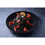 「呪術廻戦」乙骨先輩のエプロン姿がメロい…！“黒閃パスタ”や “玉犬パフェ”も♪ コラボカフェ、2月13日より開催 画像