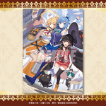 くじ引き堂『この素晴らしい世界に祝福を！』10th anniversary オンラインくじ【再販】　 B賞：A3クリアポスター 画集II Blessing！！カバーイラスト
