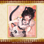 くじ引き堂『この素晴らしい世界に祝福を！』10th anniversary オンラインくじ【再販】　C賞：ミニ色紙 めぐみん