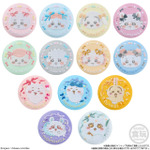 「ちいかわ 刺繍缶バッジビスケット2」刺繍缶バッジ