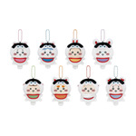 川越限定 犬張り子になっちゃったマスコット　各1,980円(税込)