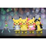 ステージショー「ピカピカスパークス」Photo by 前川貴行（ポケパーク カントー提供）