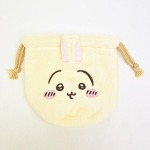 「ちいかわ フェイス巾着」