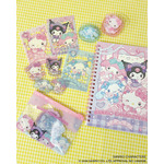 B6リングノート、フレークステッカー、アクリルクリップ2P、ステッカー(クリア)/各390円(税込429円)※ステッカーはよりどり2点で390円(税込429円)