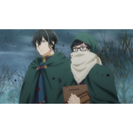 冬アニメ「異世界の沙汰は社畜次第」誠一郎（CV.伊東健人）はアレシュ（CV.前野智昭）に念入りに結界魔法をかけてもらい魔の森へと向かって…第6話先行カット 画像