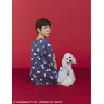 【レディース】総柄ロングTシャツ（左）【CAT＆DOG】スムーズィープルオーバー（右）