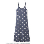 【LADIES】総柄キャミソールワンピース